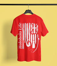 Load image into Gallery viewer, HoloHolo Life Flag - Short-Sleeve (White)