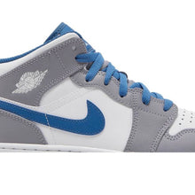 Load image into Gallery viewer, Air Jordan 1 Mid (GS) ‘Cement True Blue’
